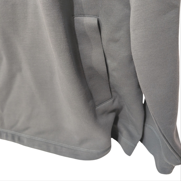Mondetta Gray Long Sleeve Top | Size L | Soft & Cozy Everyday Shirt - Picture 3 of 9